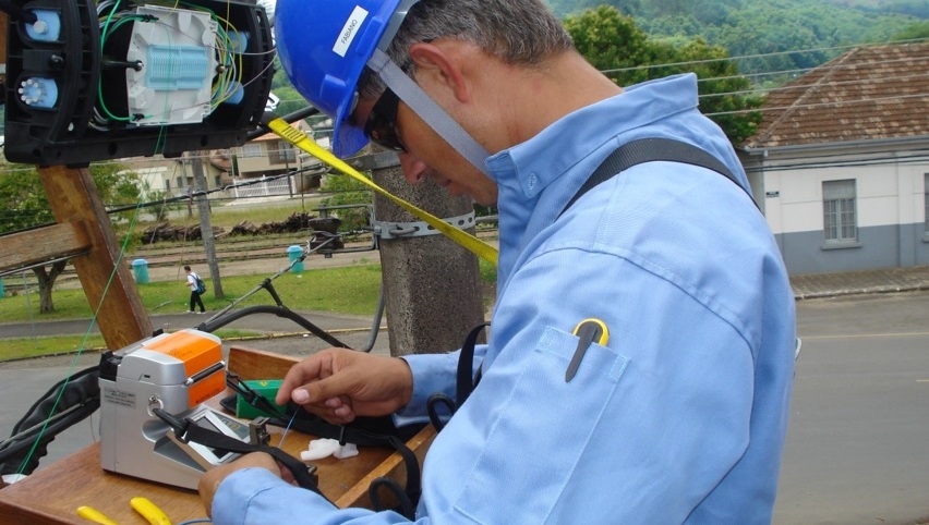 manutenção de fibra ópica